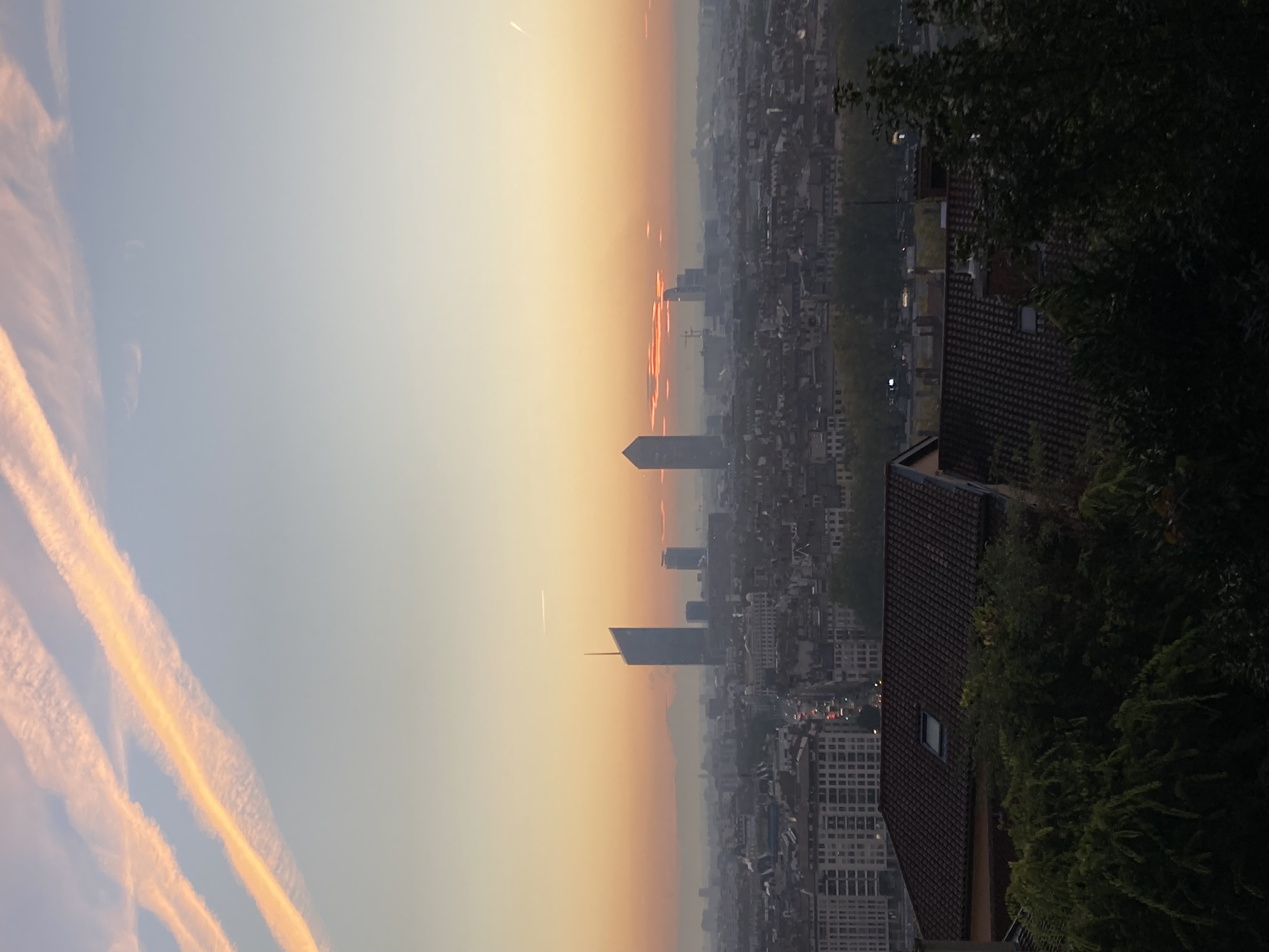 Sunrise from ECAM campus 