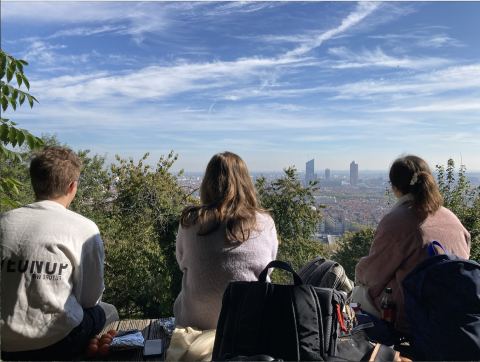 View from Ecam campus